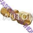 Brass compression female bulk head union