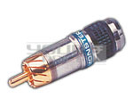RCA Connector Gold Plated Full Metal 
