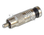 RCA Connector RG-6 (Compression Type) Waterproof 