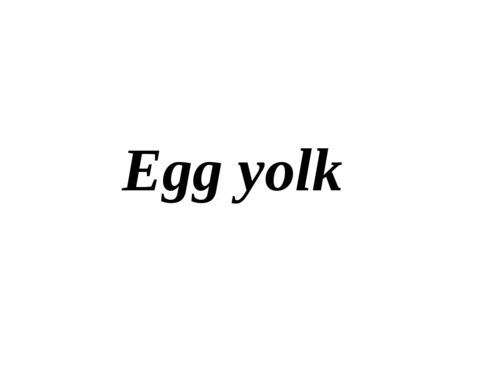 Egg Yolk - Yellow, Density 1.03g/ml, Variable Diameter | High Protein, Rich Fat, Nutrient Dense, Good Emulsifier