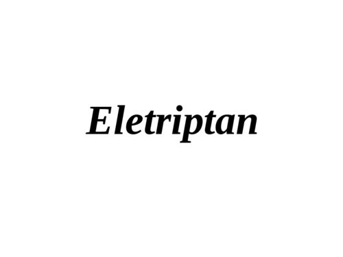 Eletriptan - White Crystalline Powder Tablet, C17H19N3O2, 297.34 g/mol | Migraine Relief, Fast Acting, Easy to Use