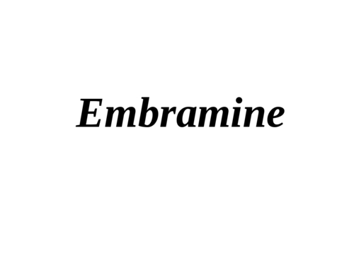 Embramine - 10mg Tablet, Easy to Use | Fast Relief, Reduces Swelling, Effective Treatment