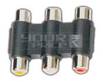 6 Way RCA Socket Adaptor / Connector