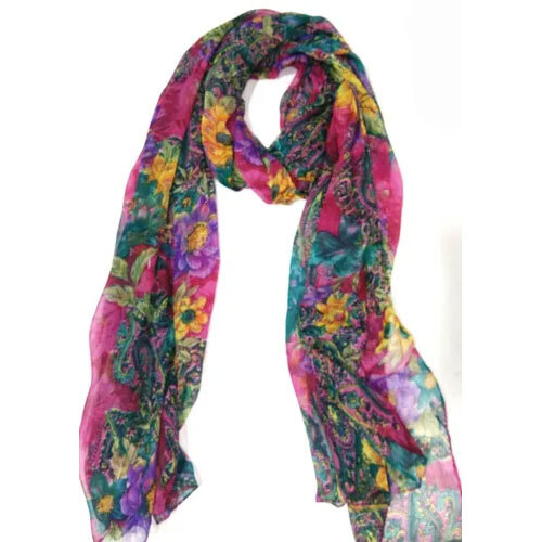 Floral print Chiffon Printed Stoles