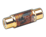 RCA Socket to RCA Socket Adaptor / Connector Full Metal (Gold Plated)