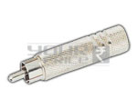 RCA Plug to TRS P-38 Stereo Socket Adaptor