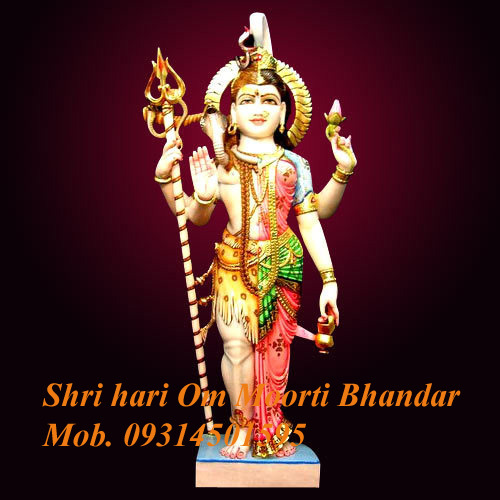 Marble Ardhnarishwar Statue