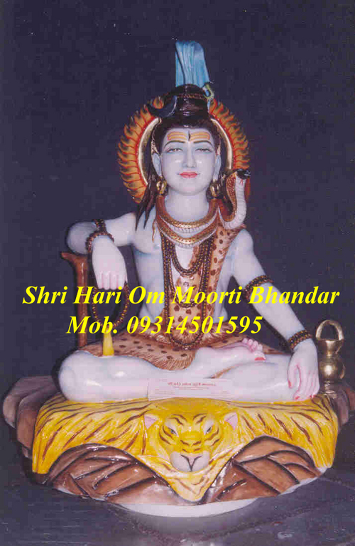 Marble Shiv Moorti