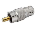RCA Plug to BNC Socket Adaptor
