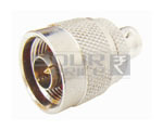 'N' Male to BNC Socket Connector