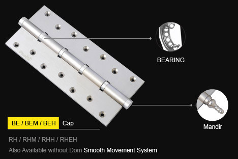 Brass Bearing Hinges (4 Bearing)