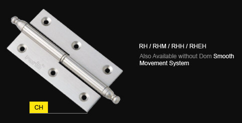 Brass crown (reflex) Hinges (pair)