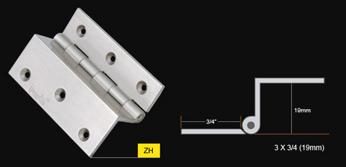 Brass "Z" Hinges