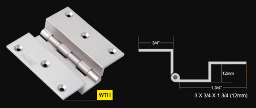 Brass "W" Type Hinges