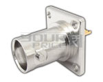 BNC Connector with DURLIN Panel Mounting (Pin Gold Plated) 