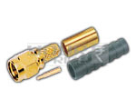 SMA Male Connector Crimp Type for RG-58U, 174U Cable (Fully Gold Plated) 