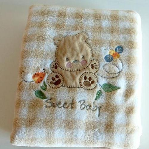 Antipilling baby blankets