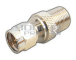 SMA Male to 'F' Female Connector