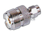 UHF Socket to SMA Male Connector