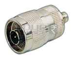 'N' Male to SMA Socket Adaptor with PTFE