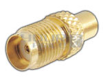SMA Female to MMCX Male Connector with PTFE (Gold Plated)
