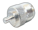 SMB Female to 'N' Female Connector with PTFE