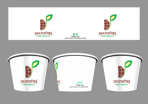 Printed Paper Cups 100ml
