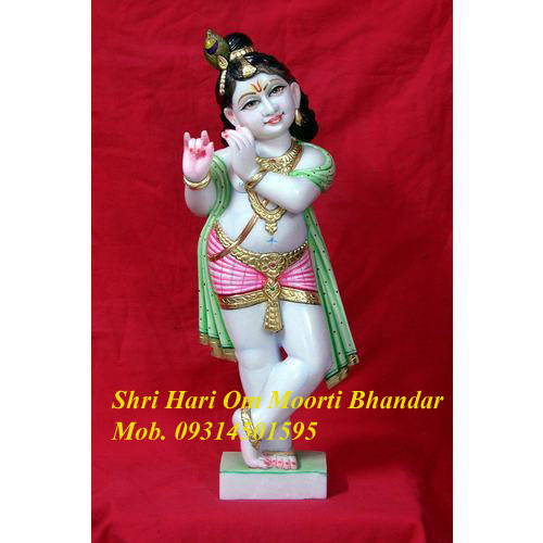 marble bal krishna statue
