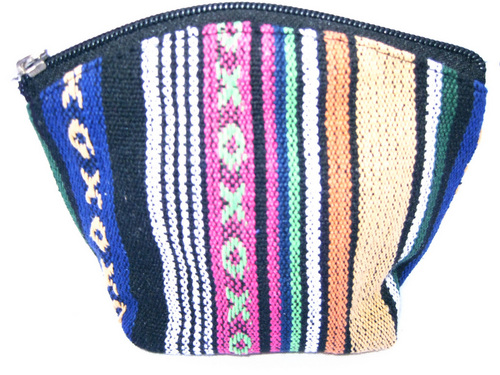 Handloom fabric Pouch