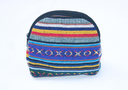 Handloom Jacquard Fabric Pouch