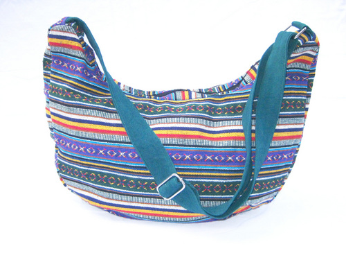 Handloom Jaquard Fabric Ladies Bag