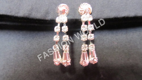 Artificial Bridal Golden Earrings