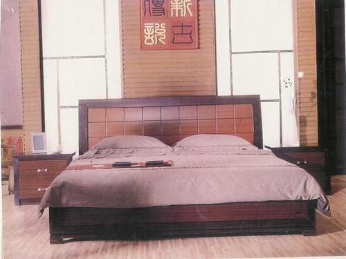 Contemporary Wooden Bed