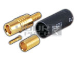 MCX Female Crimping Type for RG-174u - Brass Gold, 50 Ohm, 6 GHz | Miniature, Space Saving, Reliable Connection
