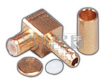 MCX Female Connector Crimp Type Right Angle (for RG-174/U)