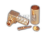 MMCX Male Right Angle Crimp Type (for RG-174U)