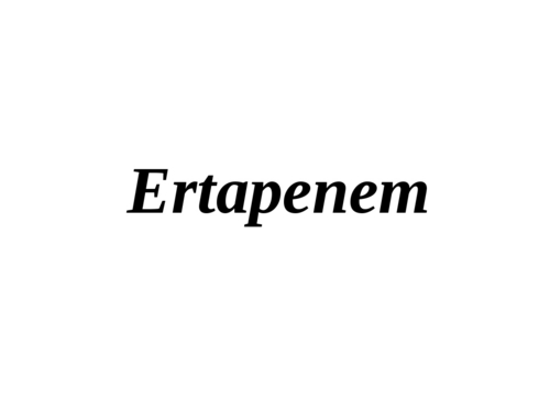 Ertapenem
