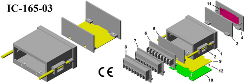 DIN Panel Cases 96,48,67mm