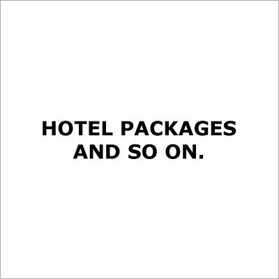Hotel Packages and So On