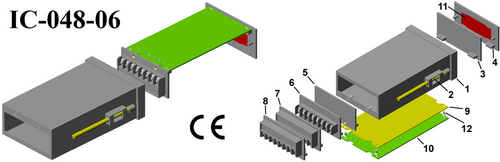 DIN Panel Cases 96,48,150mm