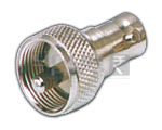 UHF Plug to BNC Socket Adaptor (Pin Gold Plated)