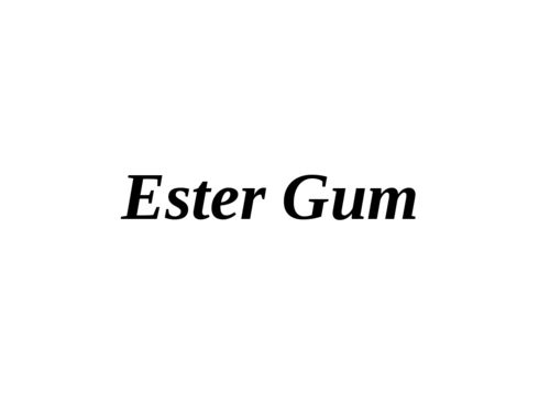 Ester Gum