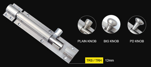 Brass Tower Bolt 1/2 (12mm) (Heavy)