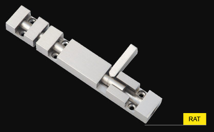 Brass Rectangle Tower Bolt