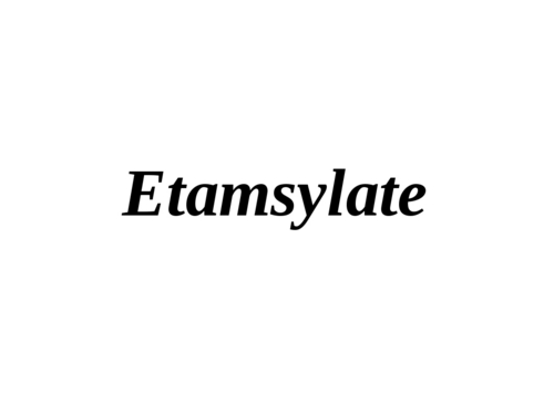 Etamsylate