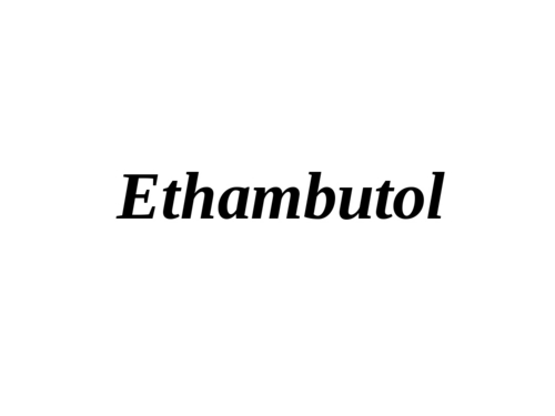Ethambutol