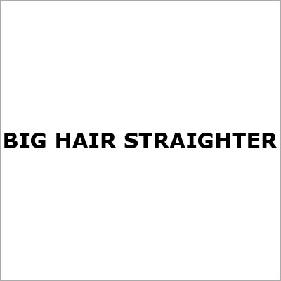 Big Hair Straighter
