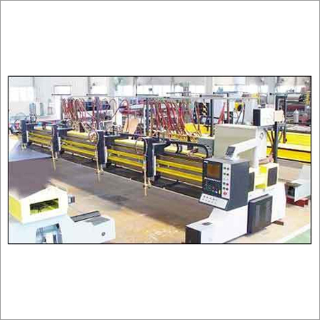 HUALIAN Multi Head Straight & CNC Flame cutting Machine