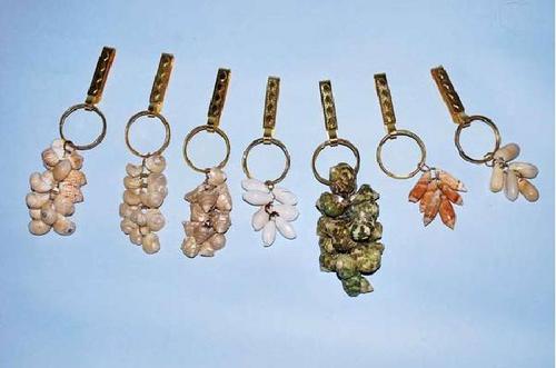 Sea Shell Products - Seashells & Metal, 2-3 cm, Beige | Unique Designs, Handmade, Durable, Eco-Friendly, Lightweight