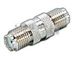 UHF Mini Female to UHF Mini Female Connector